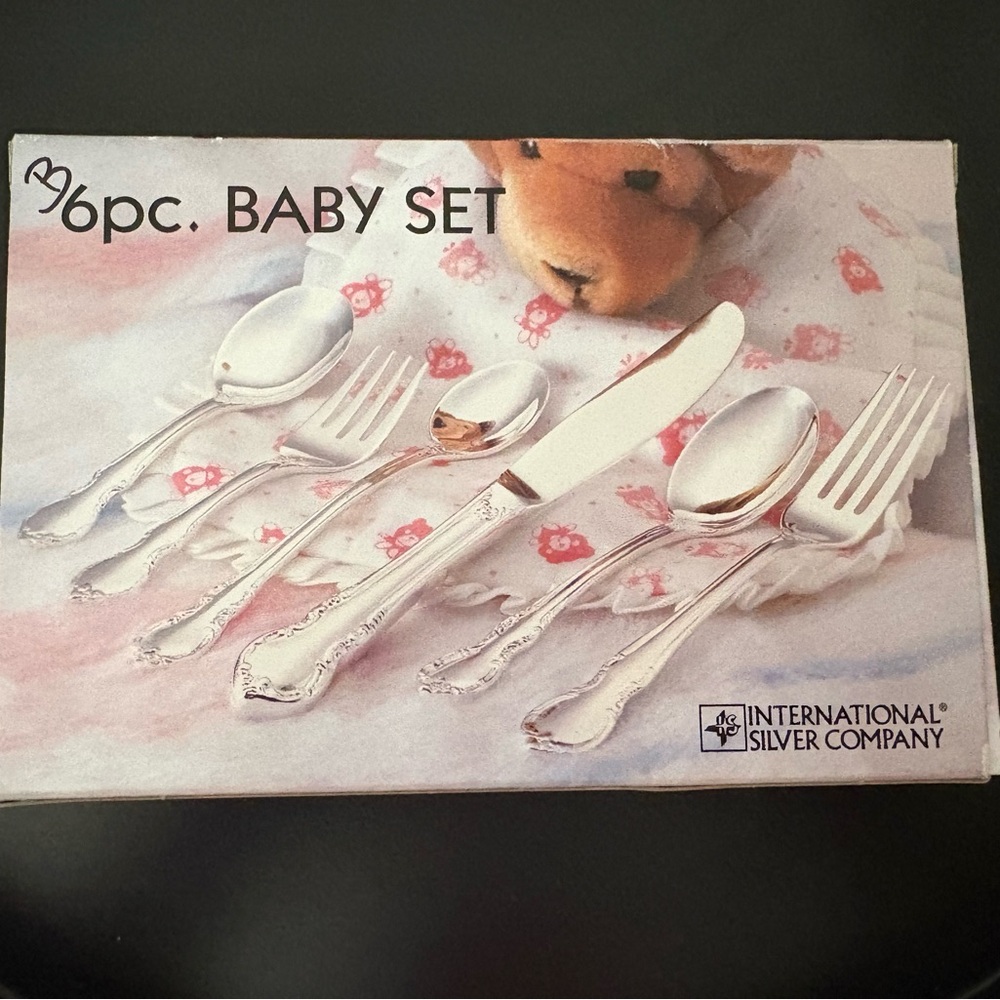 International Silver Company Baby Set - Silver